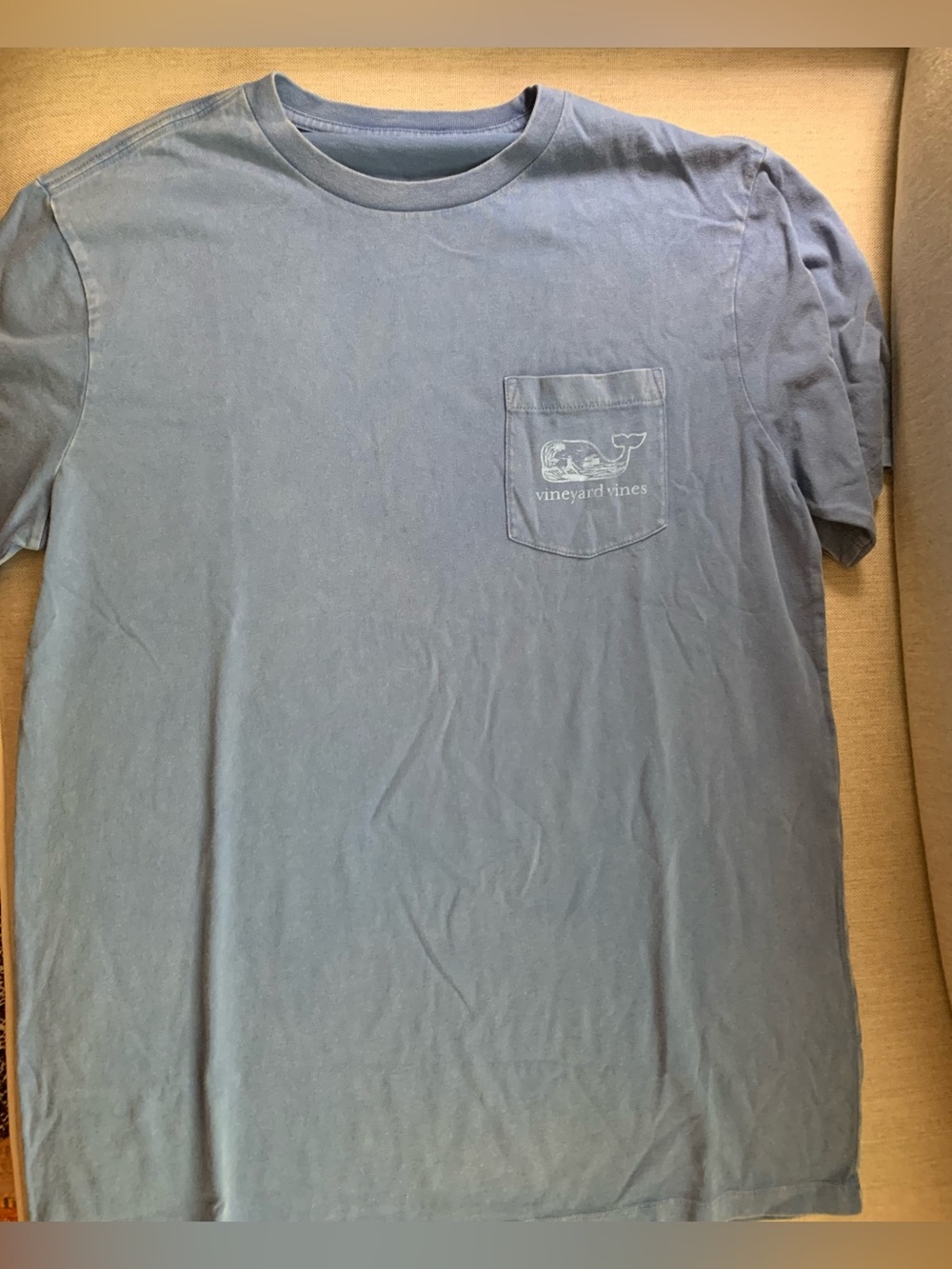 Vineyard Vines Short-Sleeve Pocket Tee - Slate Blue